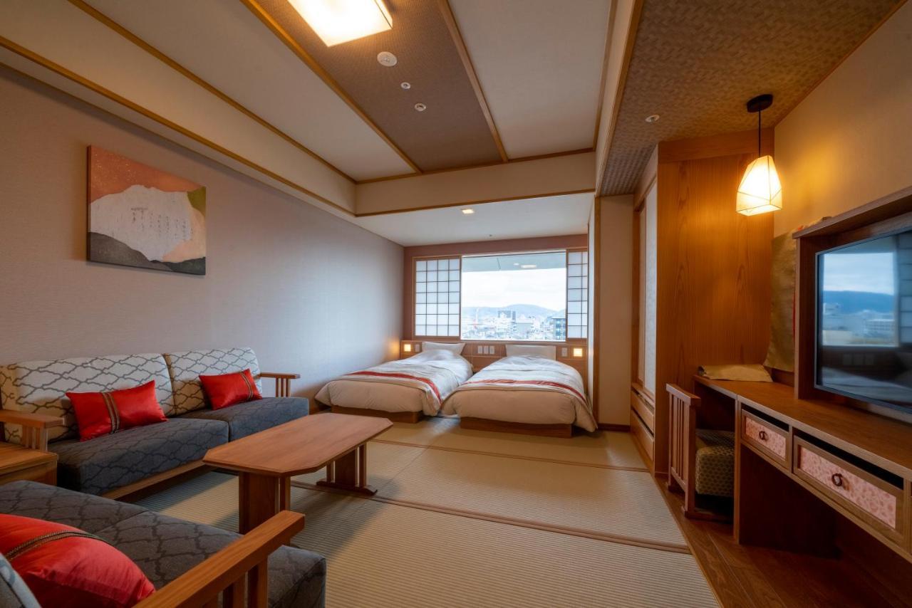 Kyoto Umekoji Kadensho Quioto Exterior foto A room at the hotel