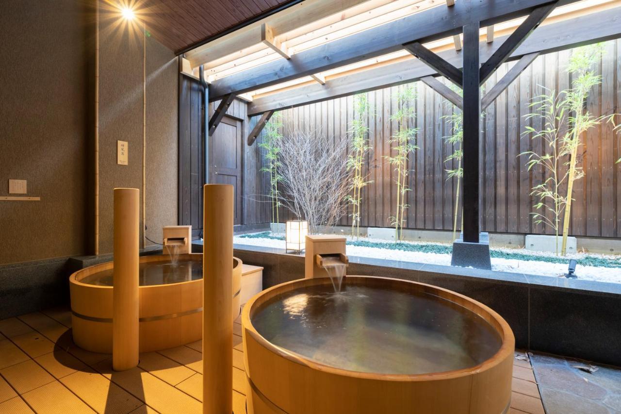 Kyoto Umekoji Kadensho Quioto Exterior foto A modern onsen